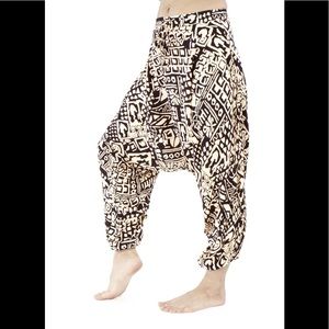 BUDDAH PANTS | SAVANNAH HAREM PANTS IN AZTEC